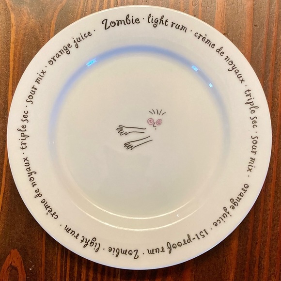 Pottery Barn Bar Lingo Plate Set - Picture 8 of 11